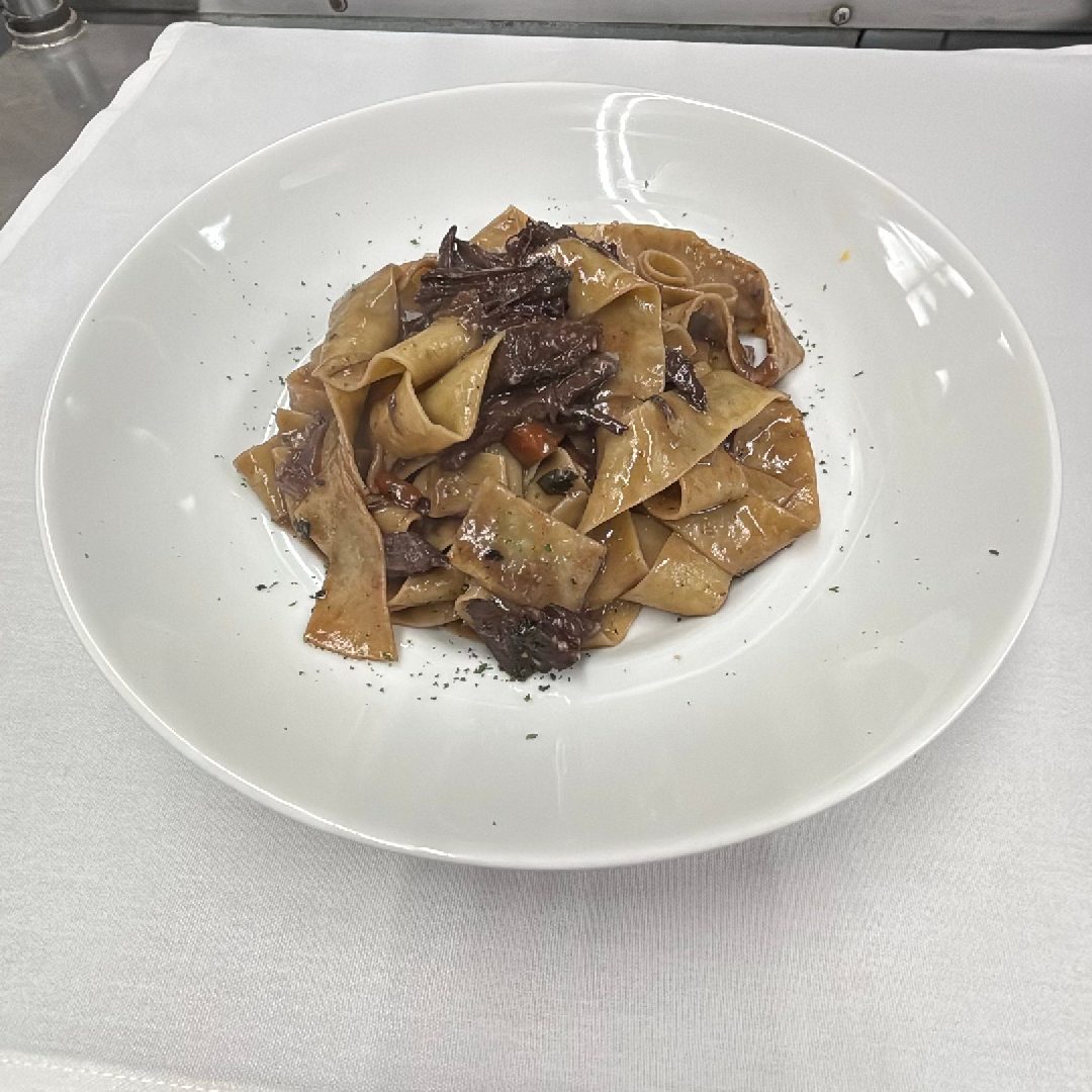 Beef Short Ribs Pappardelle.