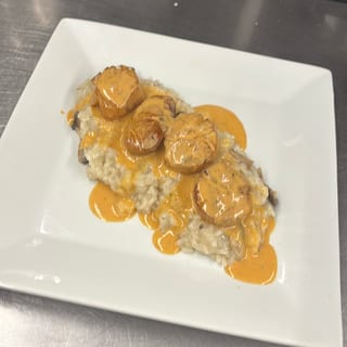 Scallops & Risotto