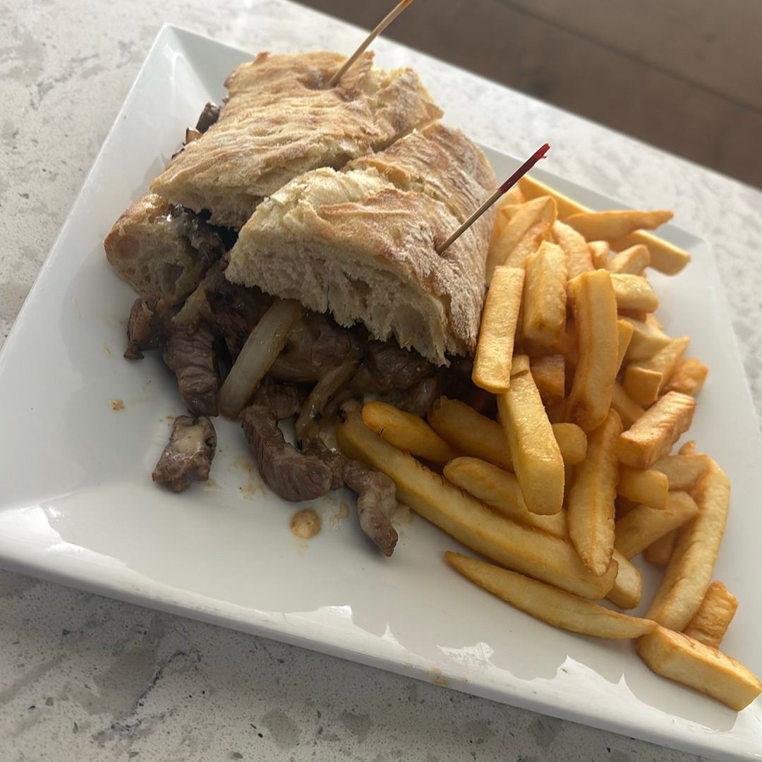 Steak Sandwich.