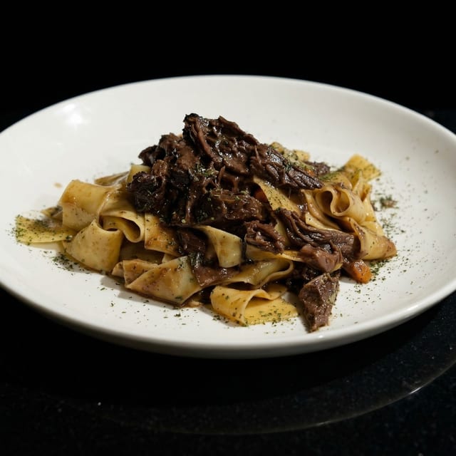 Beef Short Ribs Pappardelle.