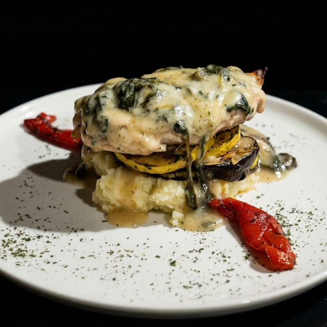 Chicken Fiorentine.