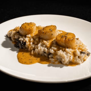 Scallops & Risotto