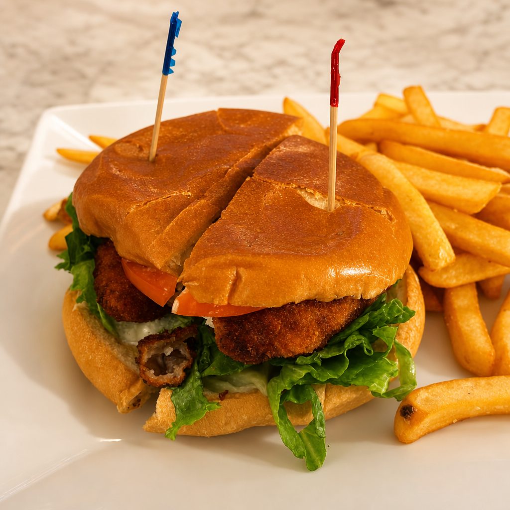 Crispy Chicken Sandwich.