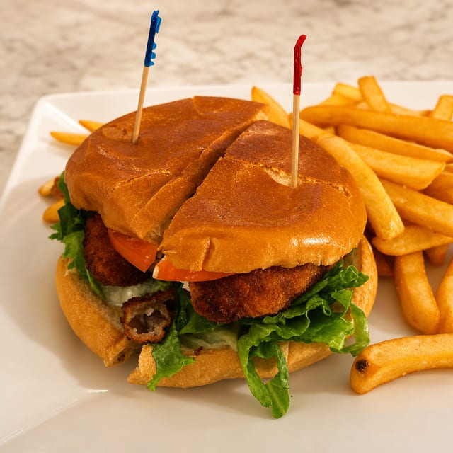 Crispy Chicken Sandwich.